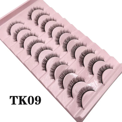 Blushimmer Russian strip mink lashes, 25mm 3D volume dramatic false eyelashes, fluffy natural thick makeup lashes.