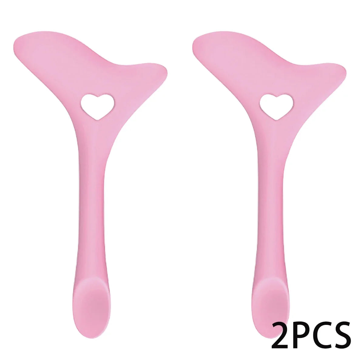 Blushimmer multifunctional silicone eyeliner stencils with winged tips, mascara shield and applicator set for precise makeup application