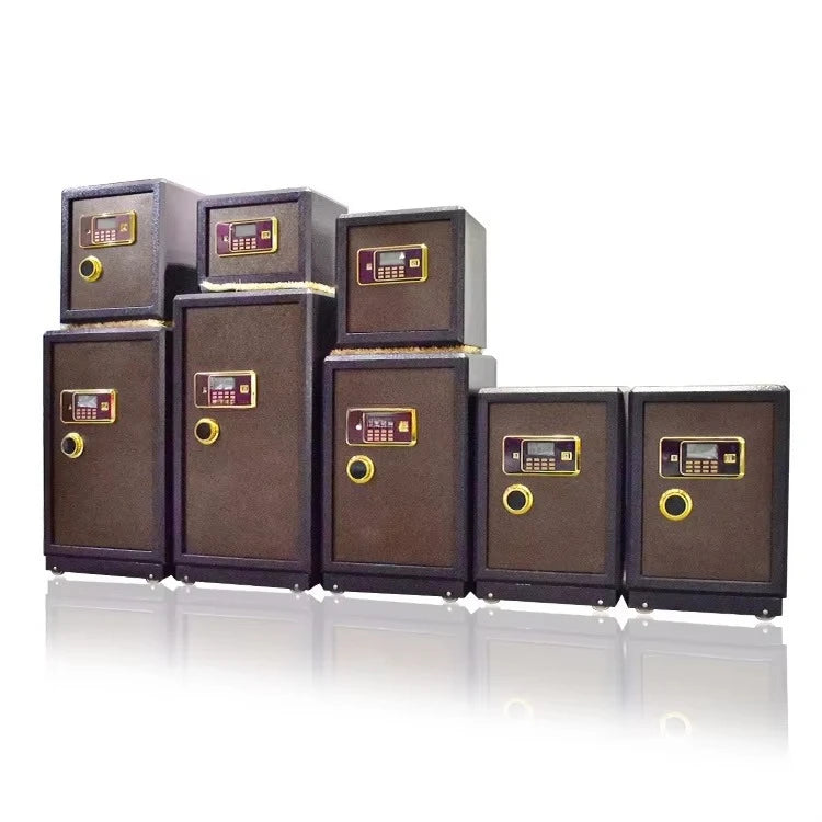 Steel Digital Security Smart Locker Fingerprint Electronic Lock Fireproof Metal Home Office Safes Secure Storage Documents