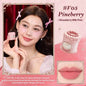 Blushimmer Flowerknows Strawberry Cupid matte velvet lipstick and lip gloss set with pink lip cream, floral packaging, and makeup details.