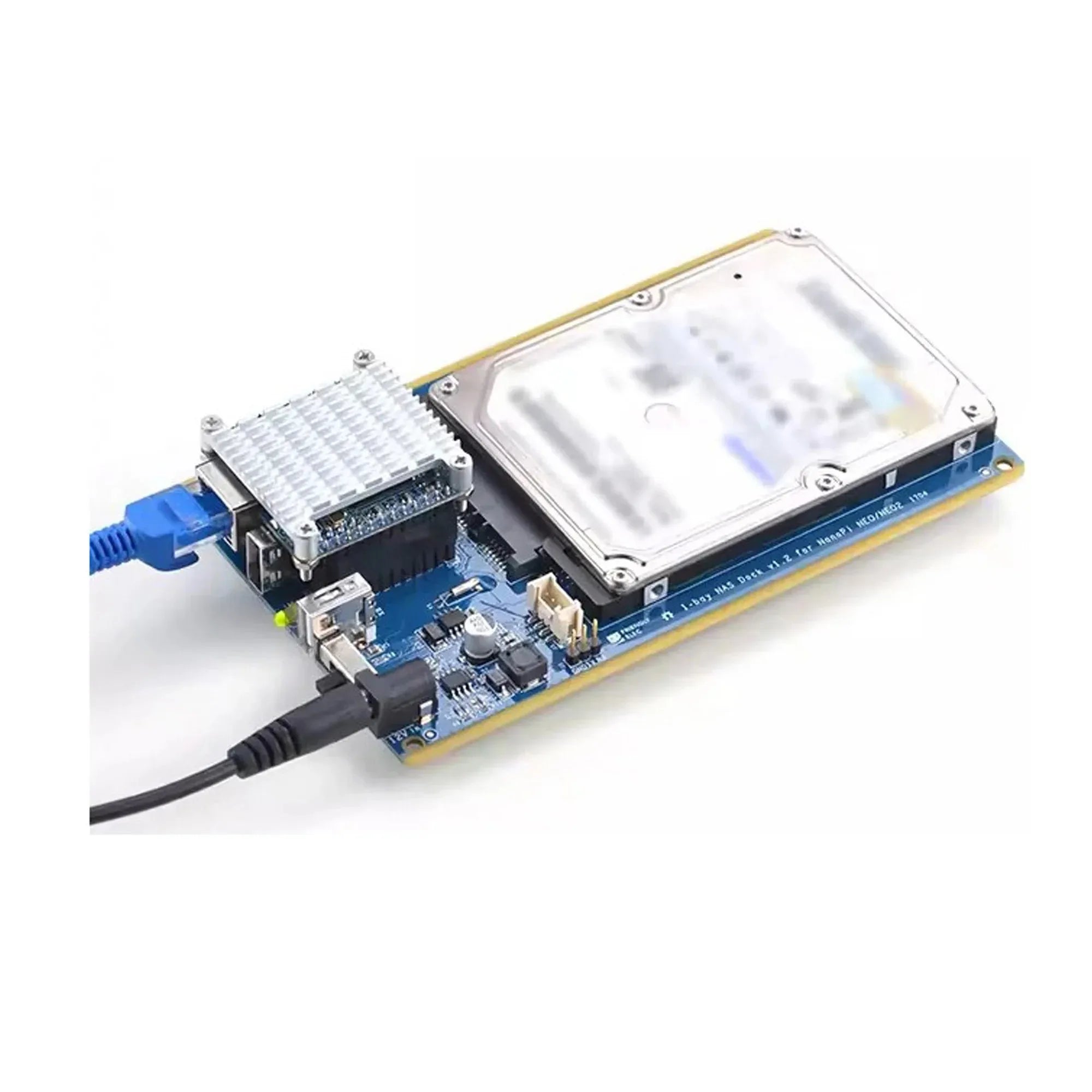 Friendly NAS Network Storage Server,NAS Dock Hard Disk, 1-bay NAS Kit for NanoPi NEO NEO2 New