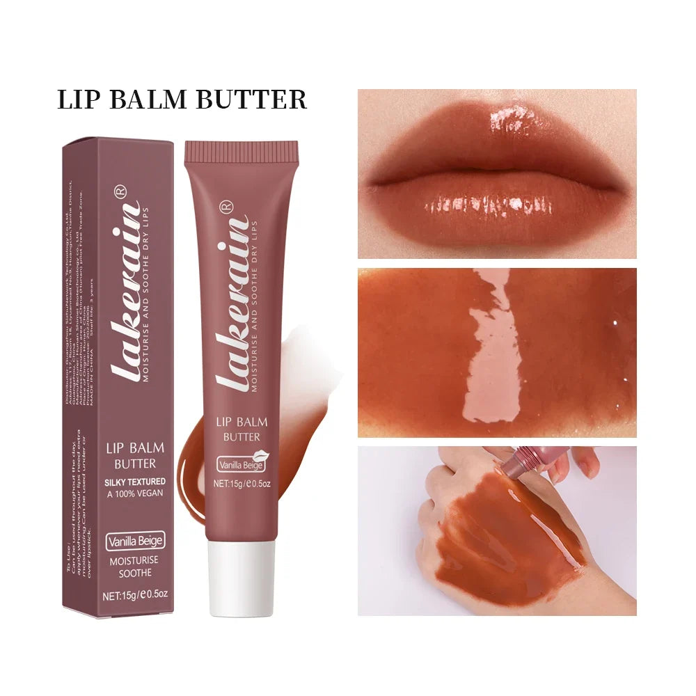 Blushimmer crystal lip balm and moisturizing lip gloss with pink and cherry shades, featuring a shiny, smooth liquid lipstick finish.