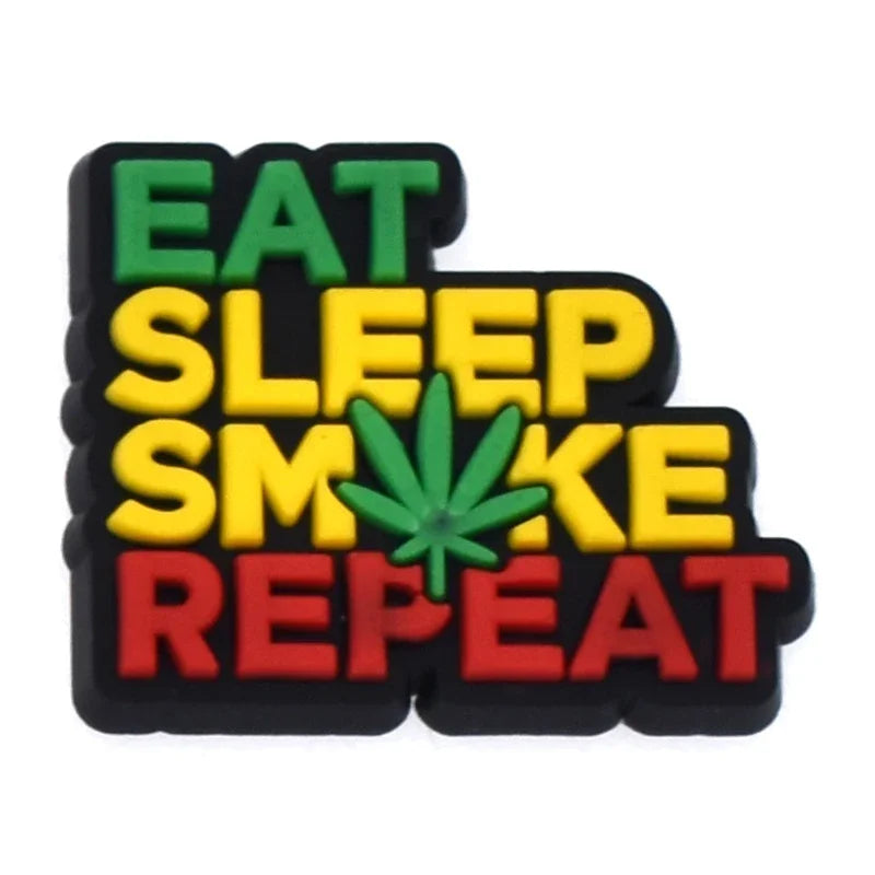 Weed Shoe Charms for Crocs Accessories Maple Leaves Shoes Charm for Croc Decorations Pins Men Accessory Jeans Woman Clogs Clips