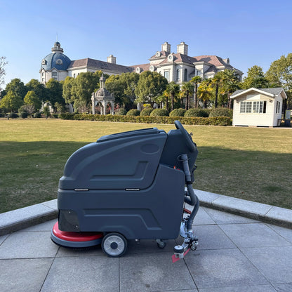 Commercial Ride-on Floor Scrubber Dryer Machine Professional Electric Floor Cleaning Scrubber for Mall Supermarket Warehouse