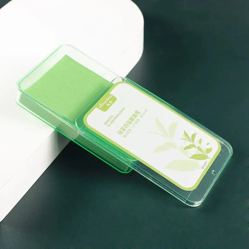 Blushimmer 300Pcs face oil absorbing paper and oil control wipes for oily skin, blotting sheets for face cleansing and makeup touch-ups.