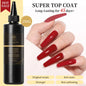 Blushimmer Born Pretty 250g black and white gel nail polish refill package with semi-permanent UV LED soak-off gel in jelly nude color