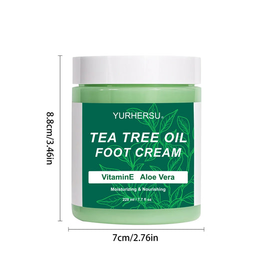 Silcy Skin YURHERSU foot and hand moisturizer for dry, cracked heels, knees, and hands with dead skin removal and hydration.