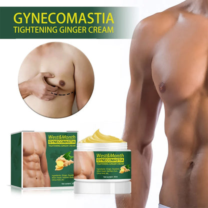 Gynecomastia Tightening Ginger Cream Weight Loss Cream Abdominal Muscle Fat Reduction Cream Fat Burning Cream For Men Women 30ml