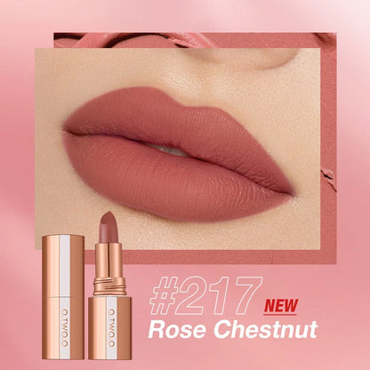 Blushimmer O.TWO.O Matte Lipstick Lip Tint in various vibrant shades, waterproof, long-lasting, non-transfer, smooth, highly pigmented.