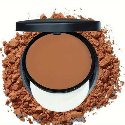 Blushimmer oil-control long-lasting face concealer, matte mineral bronzer powder for dark skin with contouring and finishing effects