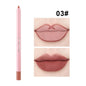 12 Colour Matte Lip Liner Pencil Carving Labial Makeup Lasting Brown Lip Liners Waterproof Lipstick Pen Lip Contouring Cosmetics