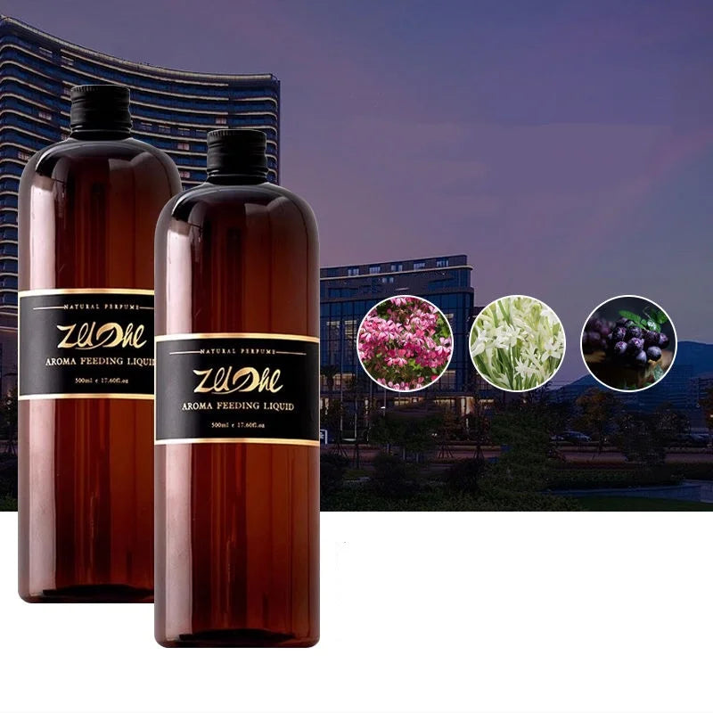 Blushimmer Hilton Star Hotel perfume with fragrance oil, natural fresh deodorizer and lasting hotel fragrance, in elegant bottle