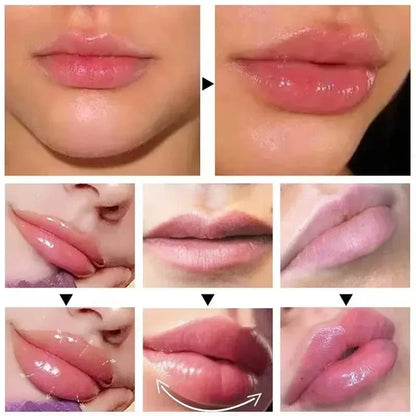 Blushimmer long-lasting lip plumper oil serum with volumizing, moisturizing, and repairing properties for fuller, smoother lips.