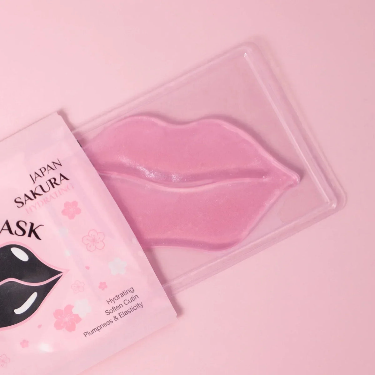 Blushimmer LAIKOU lip mask set with moisturizing, hydrating gel patches for repairing and softening lips.