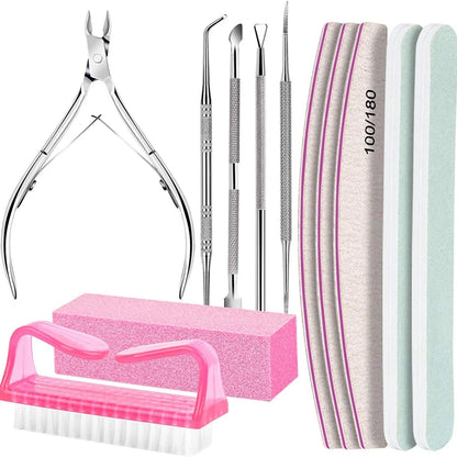 Nail Kit Set Acrylic Powder Monomer Acrylic Liquid For Nail Extension Professional Gel Manicure Set False Nails Art Tools Set *&