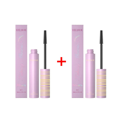 Blushimmer Eelhoe Curling Mascara with lengthening and volume effect on black eyelashes, 5ml waterproof makeup product.