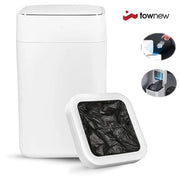 Townew T1S Smart Sensor Kitchen Garbage Bin Waterproof Home Bathroom Garbage With Lid Sensing Garbage Bin Automatic Packaging