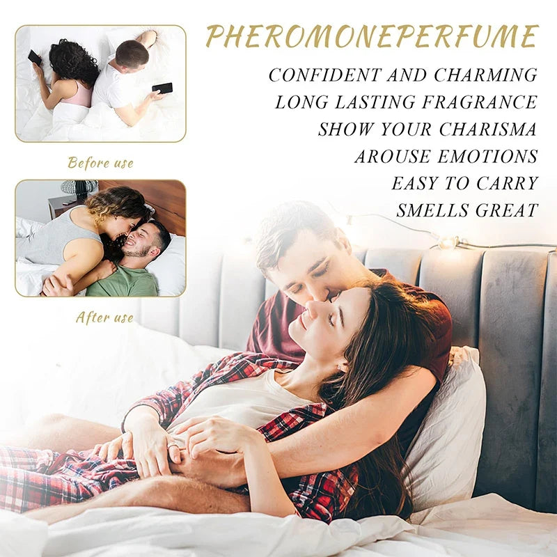 Blushimmer 90ml seductive pheromone perfume spray for men, long-lasting charming scent to attract women and enhance flirting.