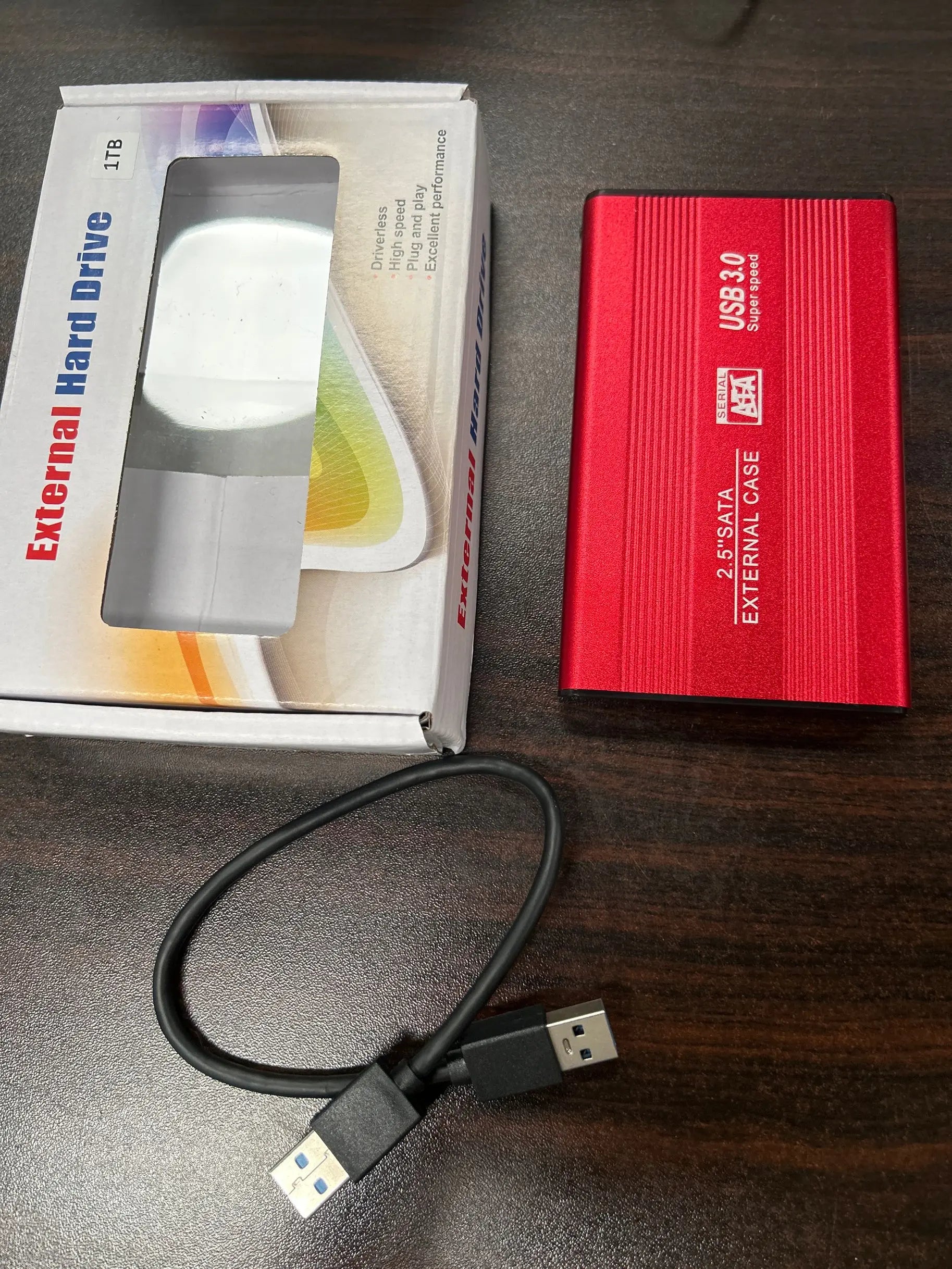 External Backup Storage Mobile External Hard Disk Drive Backup Storage USB 3.0 2.5 Inch for PC Laptop Computer