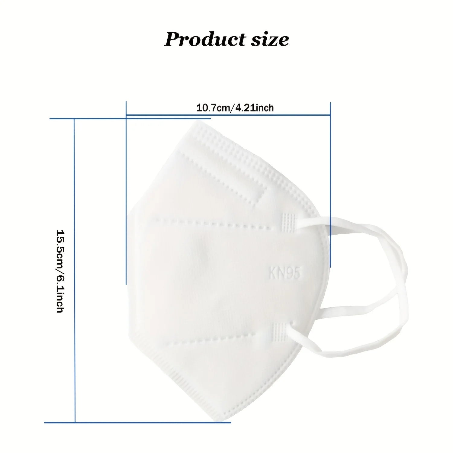 200Pcs/Kn95 White Disposable 4-Layer Masks, Individually Packaged, 3D Design for Breathability and Comfort, 200/100/50/10 Pieces Cheap Bulk Purchase for Home Use, Suitable for Travel, Outdoor Activities, Daily Wear, Parties,