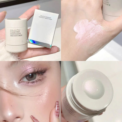 Blushimmer liquid highlighter with natural shimmer, contour, bronzer, and brightening glow for face, body, and clavicle highlighting.
