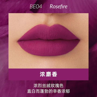 Blushimmer Kaleidos Lipstick Lip Cream in matte velvet nude, waterproof lip gloss with long-lasting stain and vibrant color.