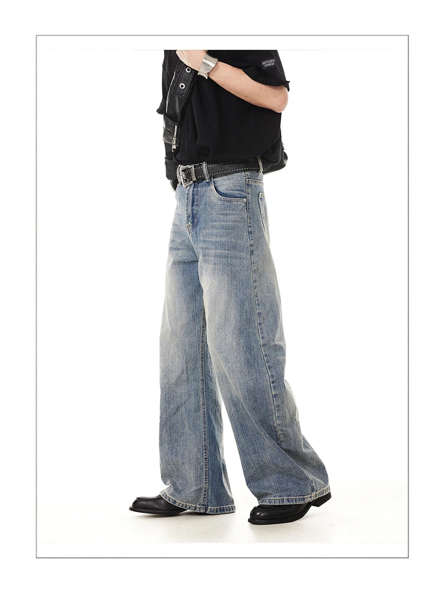 Elegant slip in loafers for men classic commuting square toe genuine cowhide derby formal dress leather shoes