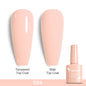 Bright neon pink gel nail polish by Blushimmer, showcasing vibrant color and glossy finish for summer nail art.