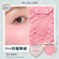 Blushimmer Flowerknows Garden Rose blush powder for cheeks, featuring a natural matte finish and contouring for a fresh, rosy look.