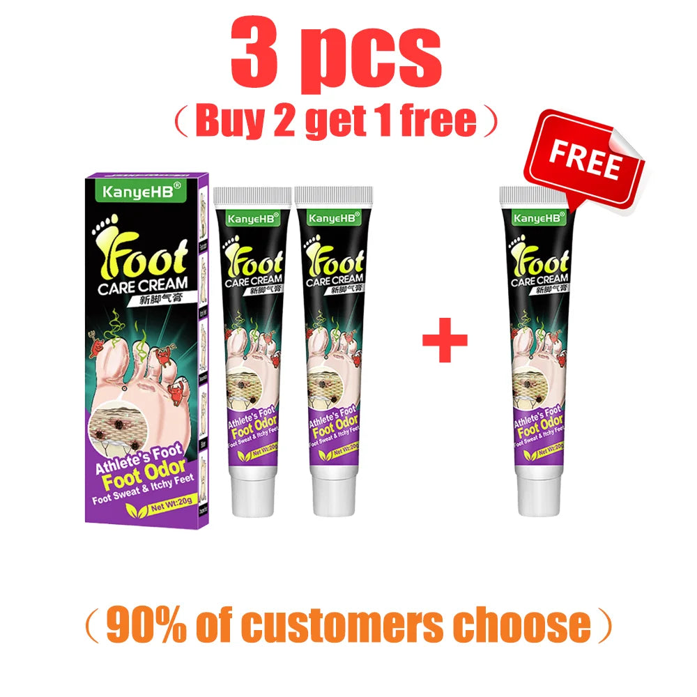 Anti-Foot Fungus Ointment Deodorant Care Products Foot Deodorant Creams Antiseptic and Antiperspirant Foot Skin Topical Cream