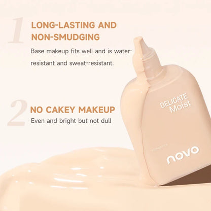 Smooth Liquid Foundation, Moisturizing BB Cream, Long-Lasting Oil-Control CC Cream, Waterproof And Sweat-Proof,Even skin tone