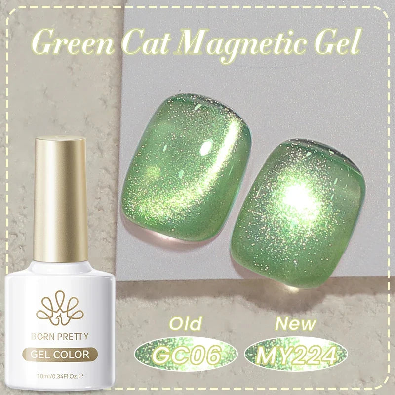 Blushimmer Born Pretty 117 Colors Cat Magnetic Gel Nail Polish 10ml full coverage semi-permanent varnish for stunning manicures