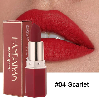 Blushimmer 6-color matte lipstick set with long-lasting, waterproof, smudge-proof velvet finish and smooth, non-fading shades