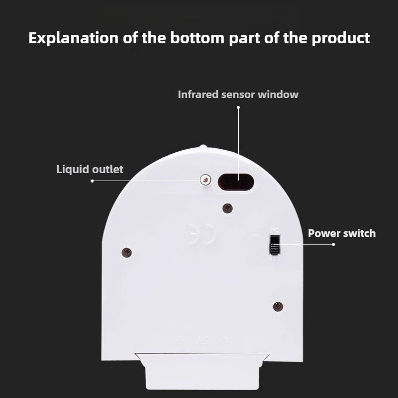Wall Mounted Hand Sanitizer Dispenser, Suitable for Hospitals, Hotels, and Homes, Providing Efficient Hand Sanitizer