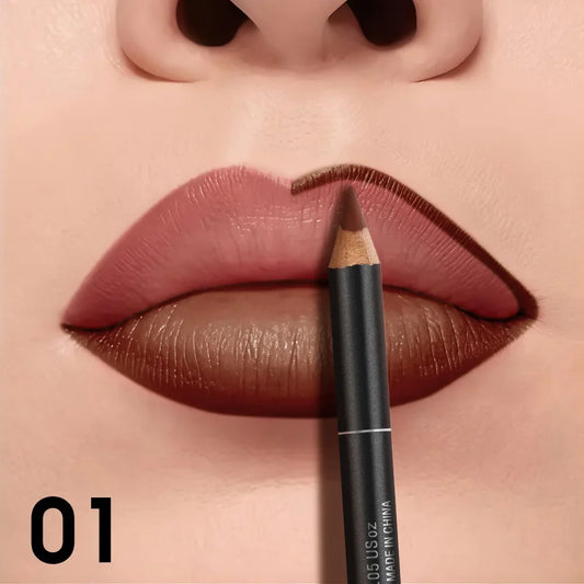 Blushimmer 3-piece silky matte lip liner set with long-lasting, waterproof, non-sticky formula and smooth application for defined lips