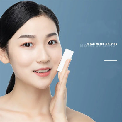 Blushimmer 50ML portable makeup remover cleansing liquid for face, eyes, and lips, gentle water-based skincare for travel and refreshment.