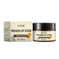 Brown Sugar Lip Scrub by Blushimmer, gentle exfoliating lip treatment for dry, chapped lips with moisturizing and nourishing properties.