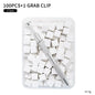 Set of 25/50/100 square nail art sponge brushes for gradient gel polish nail designs and manicure application by Blushimmer.