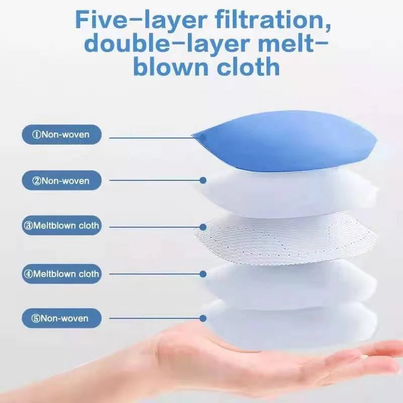 10-100Pcs Adult FFP2 Masks CE Approved 5Layers KN95 mascarillas fpp2 Security Protection Mask Adult Face Masque ffp2