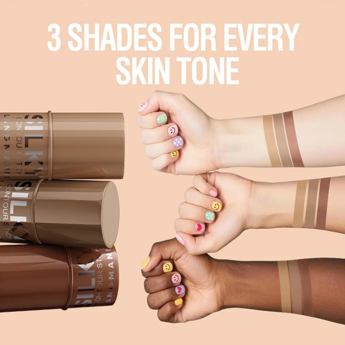 1Pc Multi-purpose Contour Stick Natural Matte Highlighters Nose Shadow Cream Lasting Contouring Bronzer Face Makeup Cosmetics