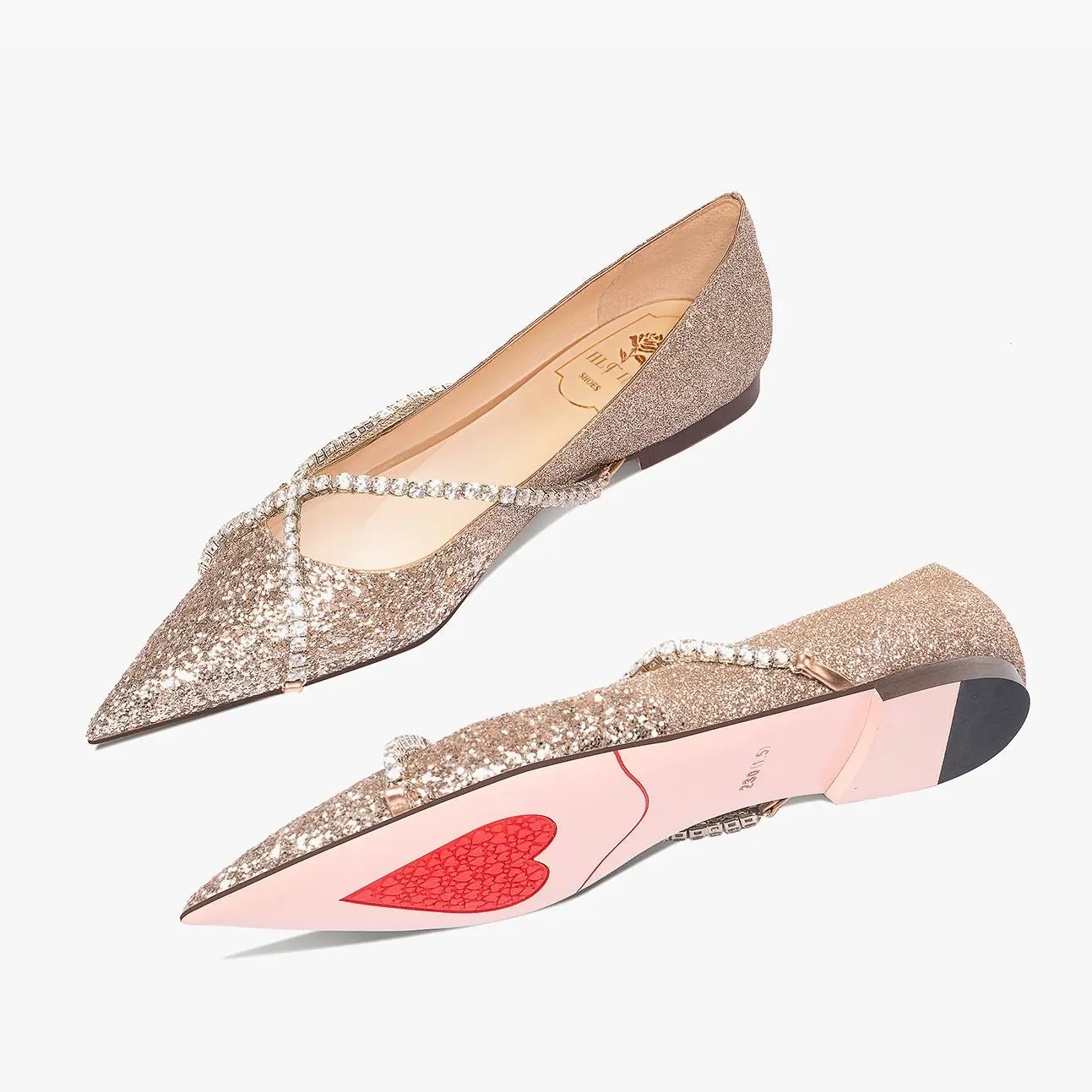 luxury women's shoes shoes woman 2024 trend Star style Comfortable Pointed Toe Shoe Backless Loafers Fashion Party Low Heel Girl