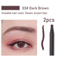 Blushimmer waterproof eyebrow pencil with brush, long-lasting microblading-style cosmetic tool for natural, defined brows