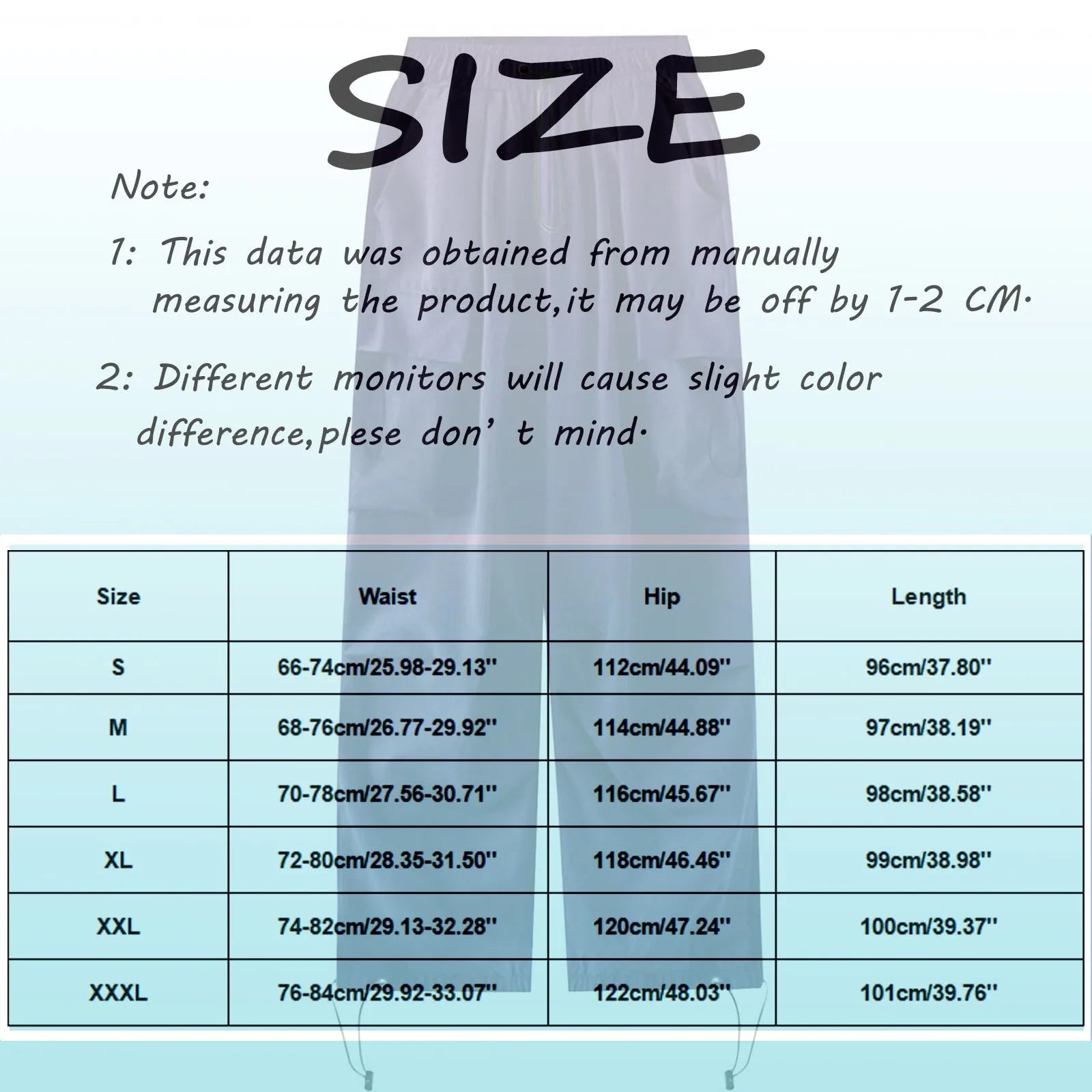 Oversize Pants Large Pockets Women Camo Cargo Pants High Waist Adjustable Straight Relaxed Fit Baggy Parachute Hiking Trousers