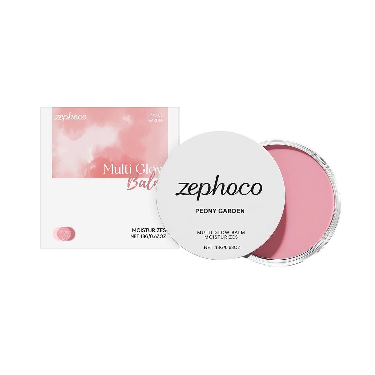 Blushimmer Pink Sakura Cream Blush Stick with natural, lightweight, hydrating formula and smooth, comfortable application.