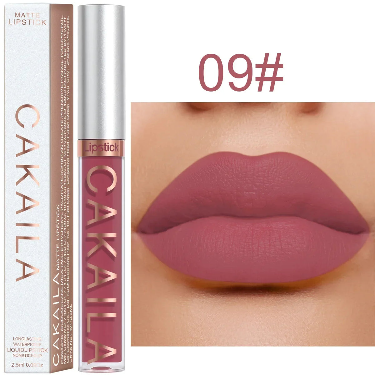 Blushimmer light red velvet matte lipstick and lip gloss with silky texture, long-lasting liquid lip tint for women.