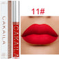 Blushimmer velvet matte lipstick and lip gloss in light red liquid tint with silky texture, long-lasting women's cosmetics.