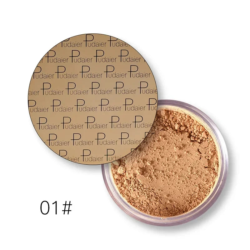 Blushimmer Sacha Buttercup Setting Powder translucent face powder for setting makeup, foundation, or concealer finish, loose powder.