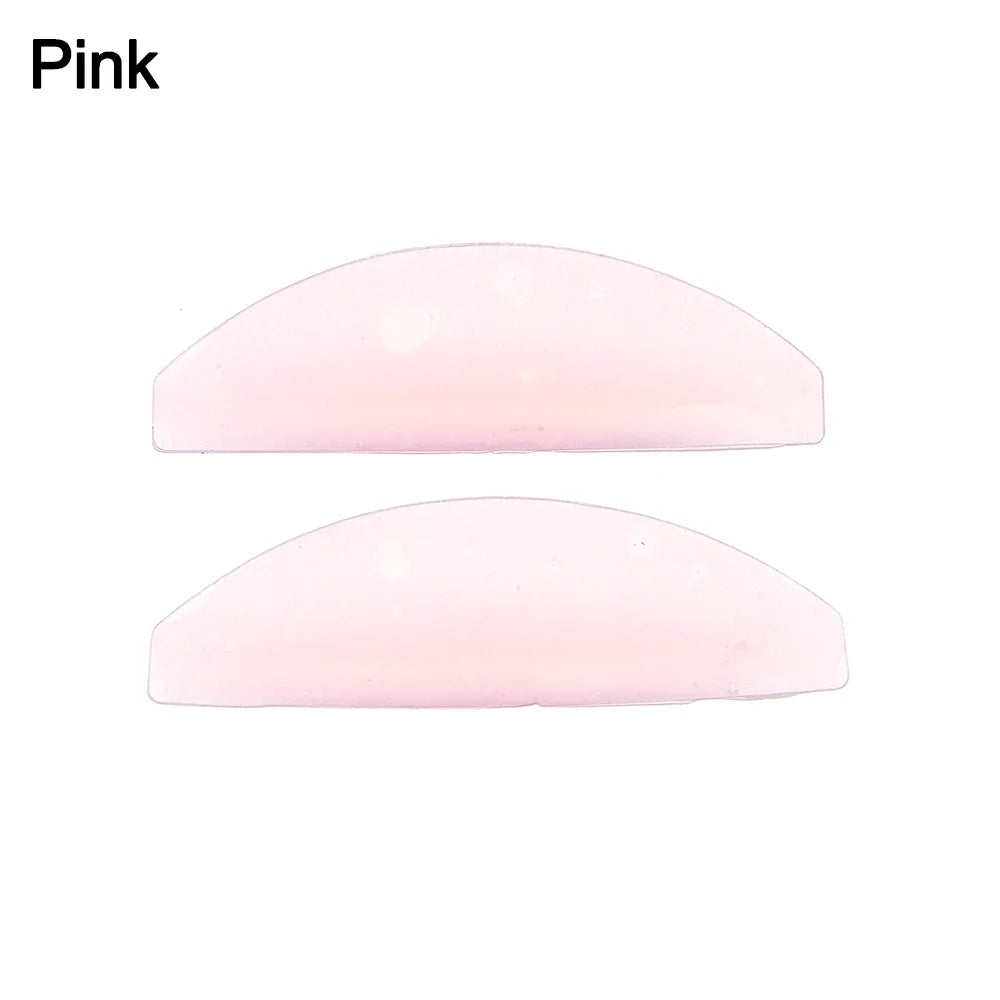 Pair of silicone eyelash perm pads from Blushimmer, 3D lash rods and shields for lifting and curling eyelashes.