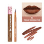 Blushimmer waterproof lip liner stain in transfer-proof, smudge-resistant formula with 8 vibrant color options for lasting wear.