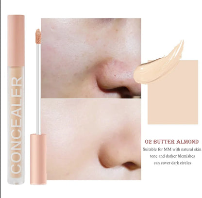 Blushimmer lightweight concealer pen with brush, used for covering dark circles, acne, and contouring with liquid cream formula.
